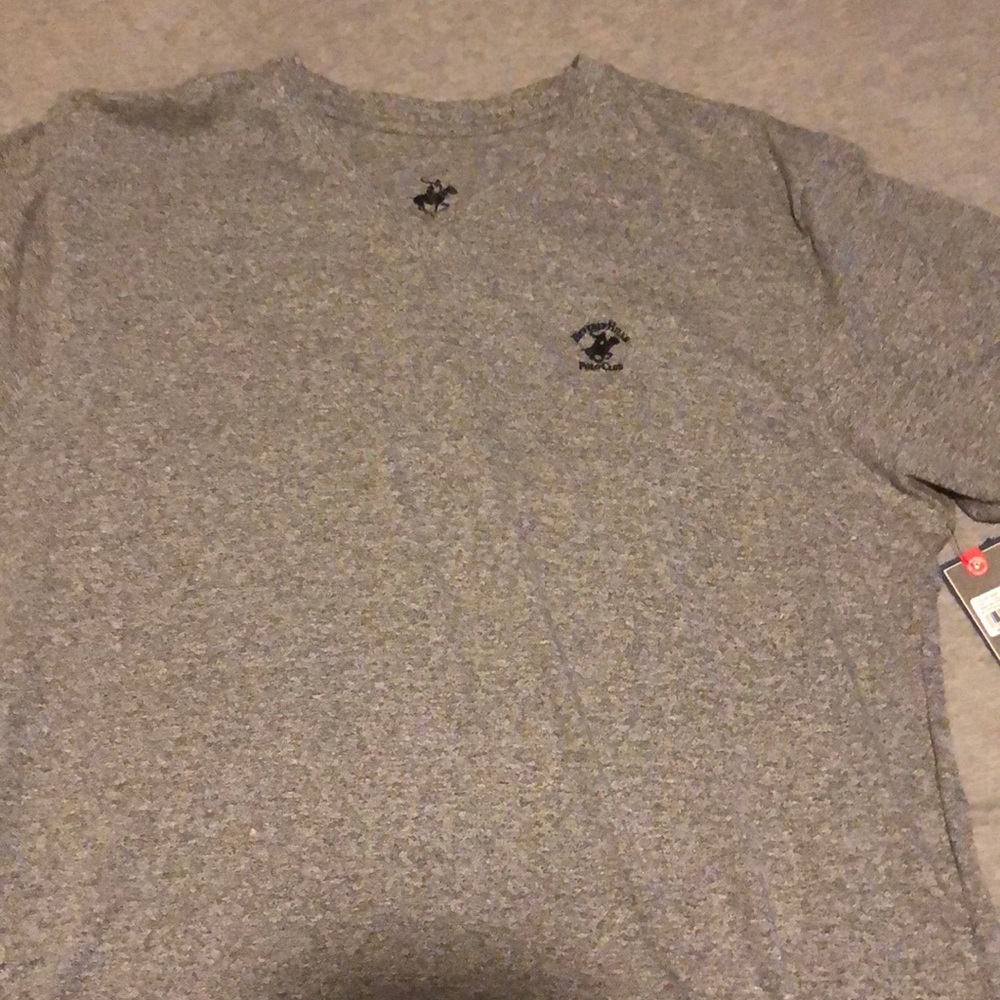 Polo Club Gray 2XL T Shirt